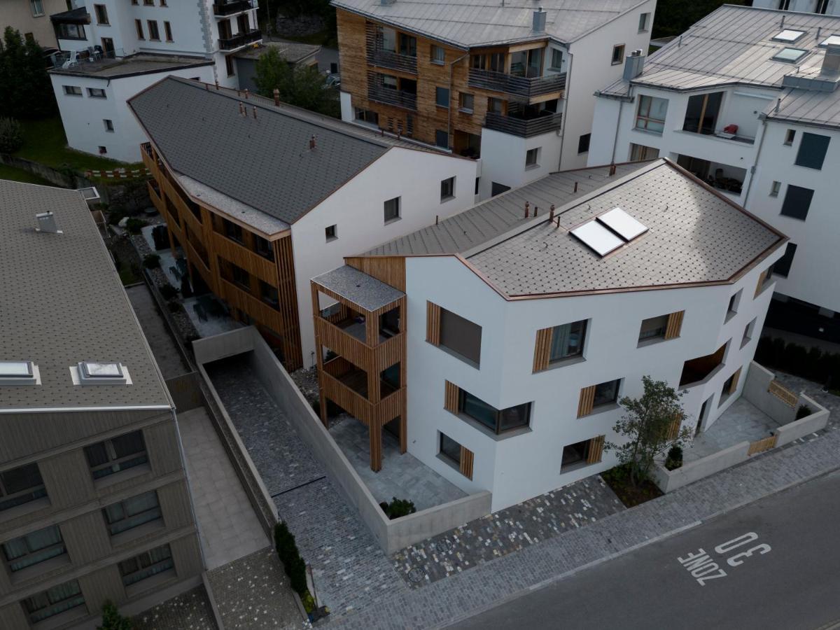フリムスCasa Flurinaアパートメント エクステリア 写真